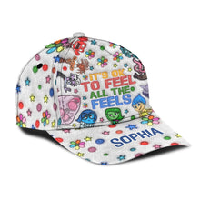 Load image into Gallery viewer, Personalized Classic Cap It's Ok to Feel All the Feels Custom Name Gift for Kids
