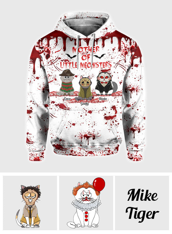 Personalized Cat Themed All-Over Print Shirt for Cat Lovers