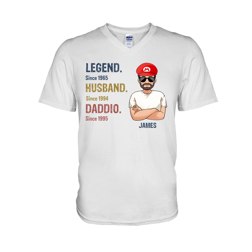 Personalized Super Plumber T-Shirt & Hoodie for Dad | Custom Name Gift