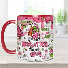 Load image into Gallery viewer, Personalized Grinch Accent Mug Custom Name Gift for Dog Lovers
