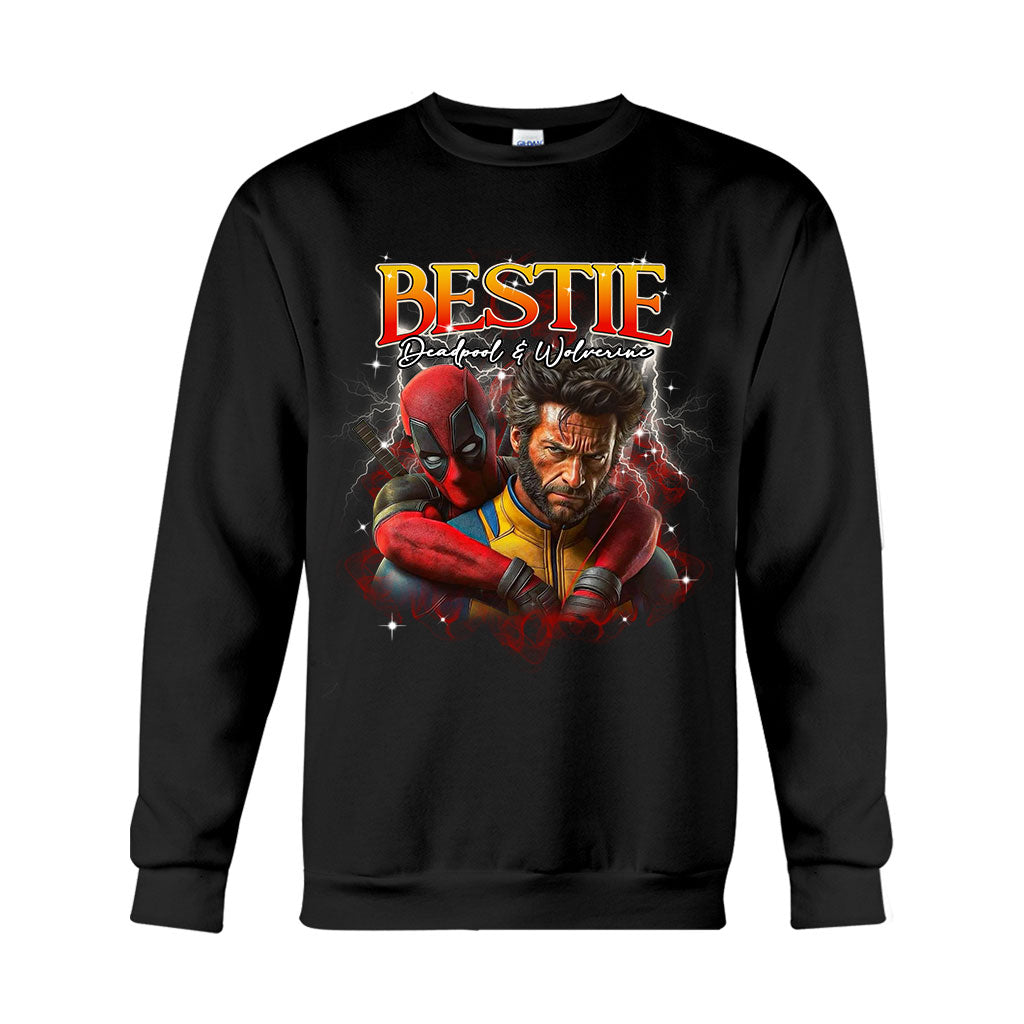 Personalized 90s Vintage Bootleg Tee Custom Bestie Shirt Gift
