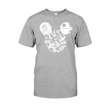 Load image into Gallery viewer, Personalized Star Wars Mouse Ears T-shirt &amp; Hoodie Gift for Fans
