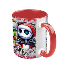 Load image into Gallery viewer, Personalized Nightmare Christmas Accent Mug Custom Name Gift
