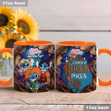 Load image into Gallery viewer, Personalized Hocus Pocus Accent Mug Custom Name Gift for Halloween

