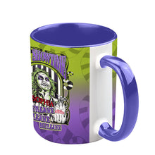 Load image into Gallery viewer, Personalized Beetlejuice Accent Mug Custom Name Halloween Gift
