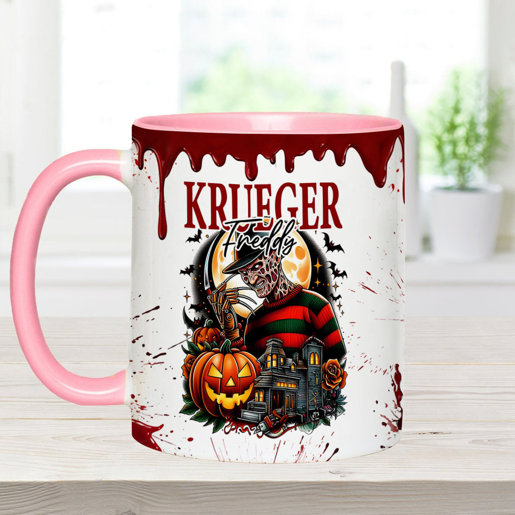 Personalized Horror Accent Mug Custom Name Gift for Fans