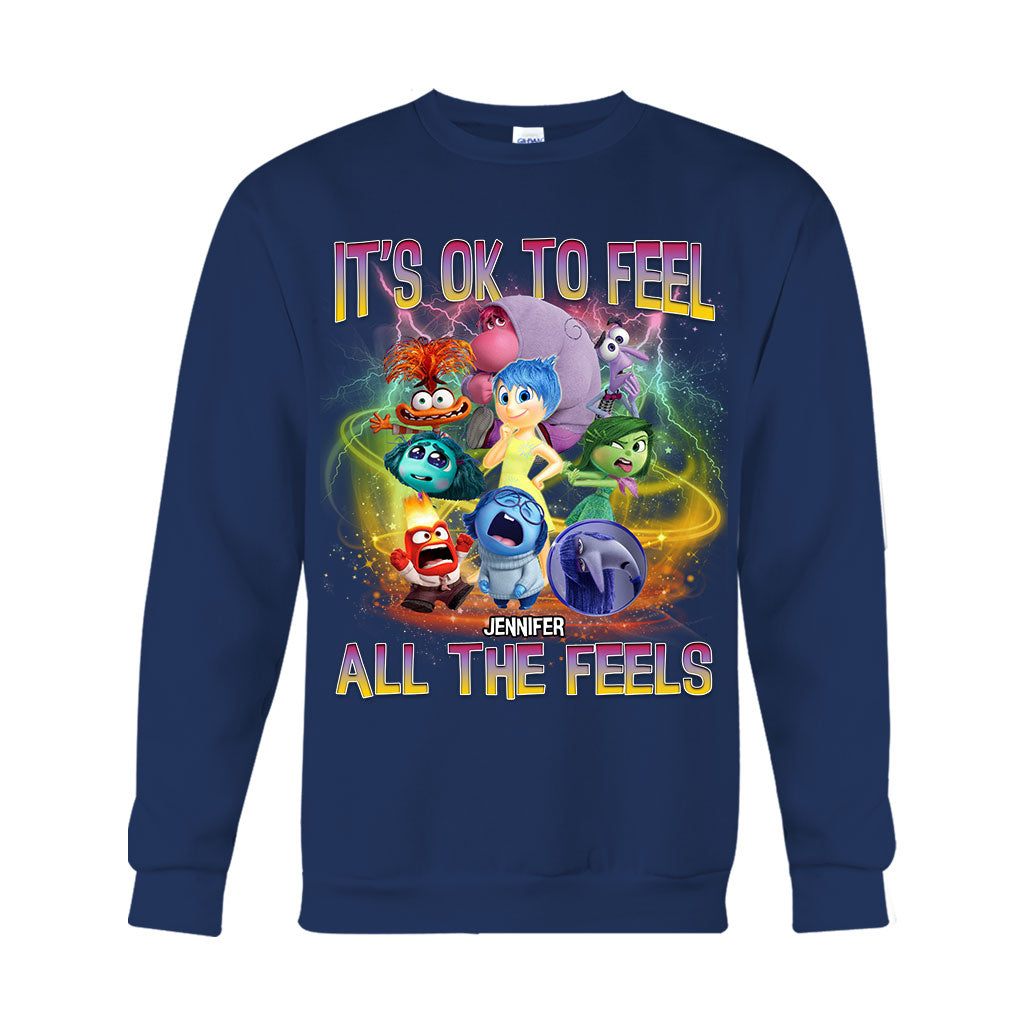 Personalized Emotional Characters T-Shirt & Hoodie Gift