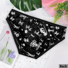 Load image into Gallery viewer, Personalized Lace Border Women Briefs Custom Text Gift for Her
