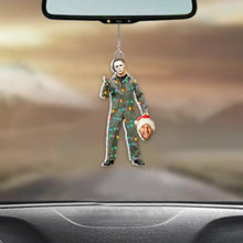 Load image into Gallery viewer, Personalized Halloween Car Ornament Custom Shape Gift
