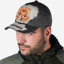 Load image into Gallery viewer, Personalized Anxiety Classic Cap Custom Name Gift
