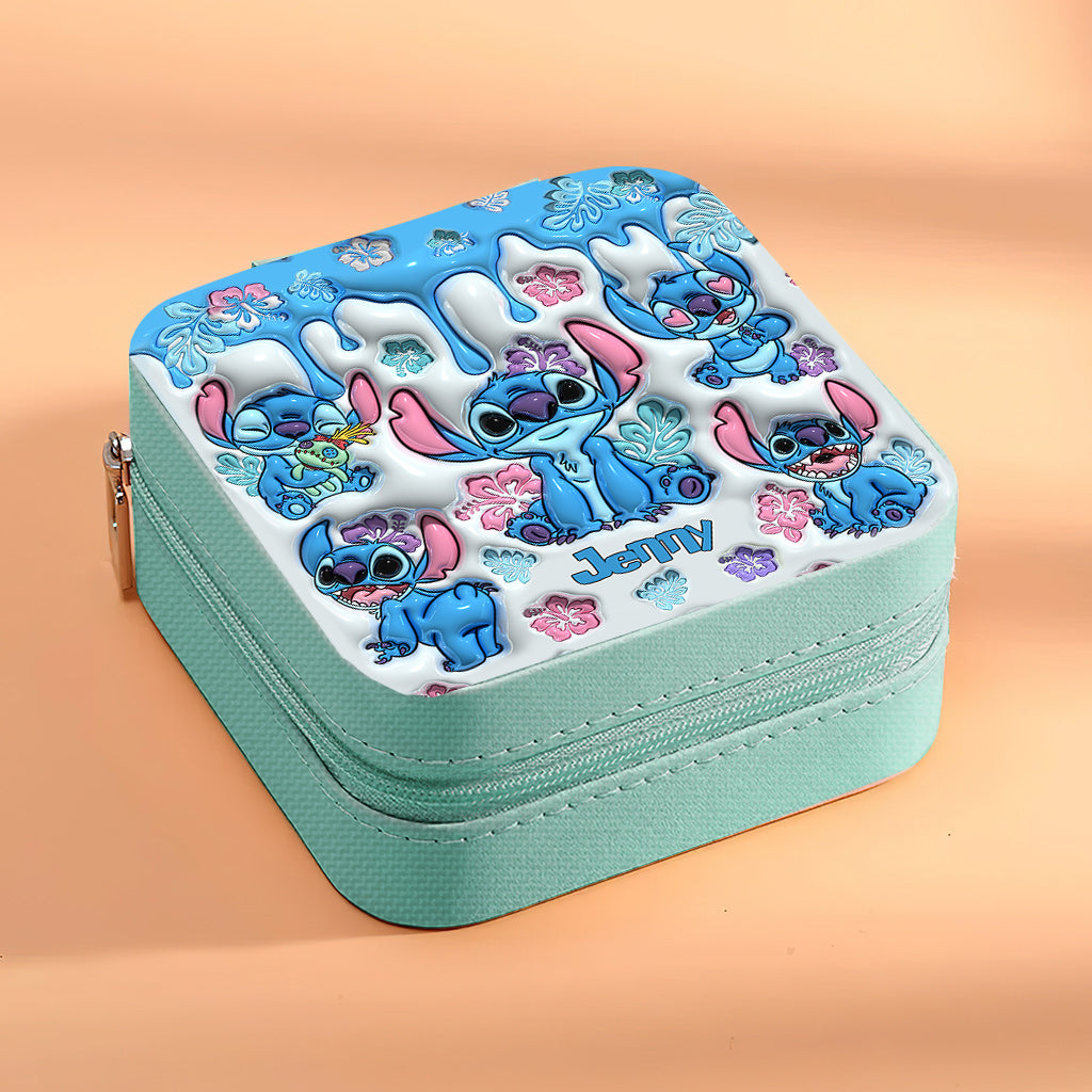 Personalized Disney Ohana Jewelry Box Custom Name Gift for Mom