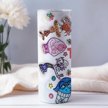 Load image into Gallery viewer, Personalized Stainless Steel Skinny Tumbler Gift for Kids - It's Ok To Feel All The Feels
