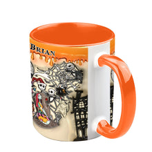 Load image into Gallery viewer, Personalized Halloween Accent Mug Custom Name Gift Idea
