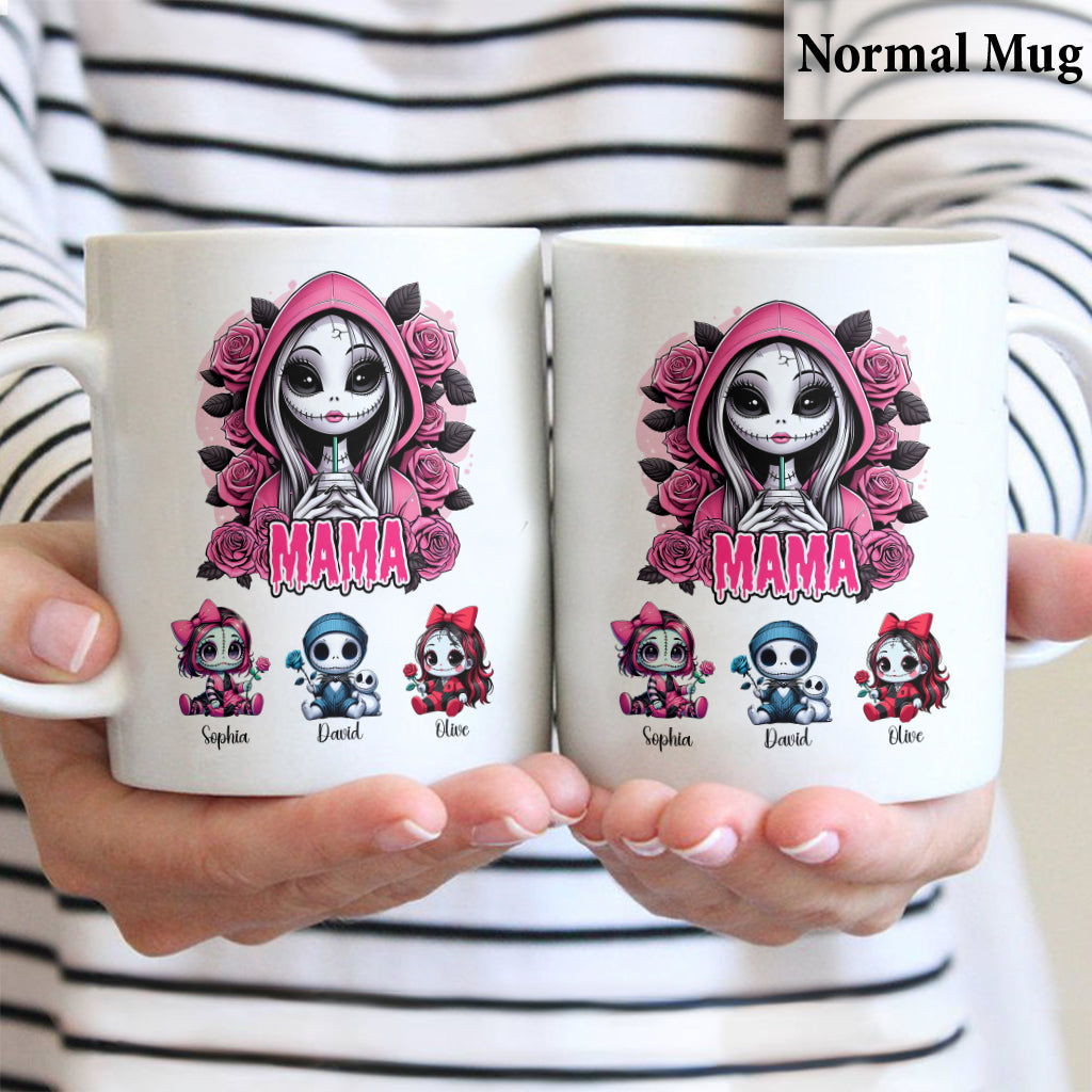 Personalized Nightmare Mug with Custom Name for Mom | Halloween Gift