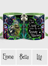 Load image into Gallery viewer, Personalized Nightmare Accent Mug Custom Name Funny Gift for Friends
