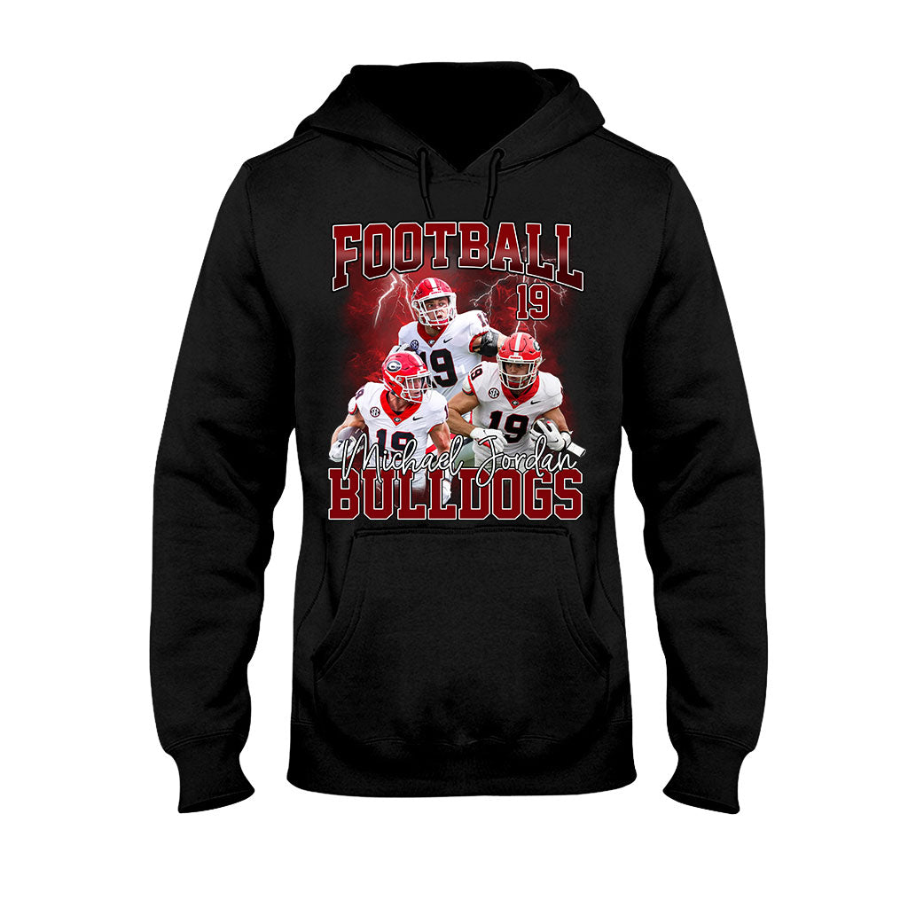 Personalized Football T-Shirt and Hoodie Custom Game Day Gift