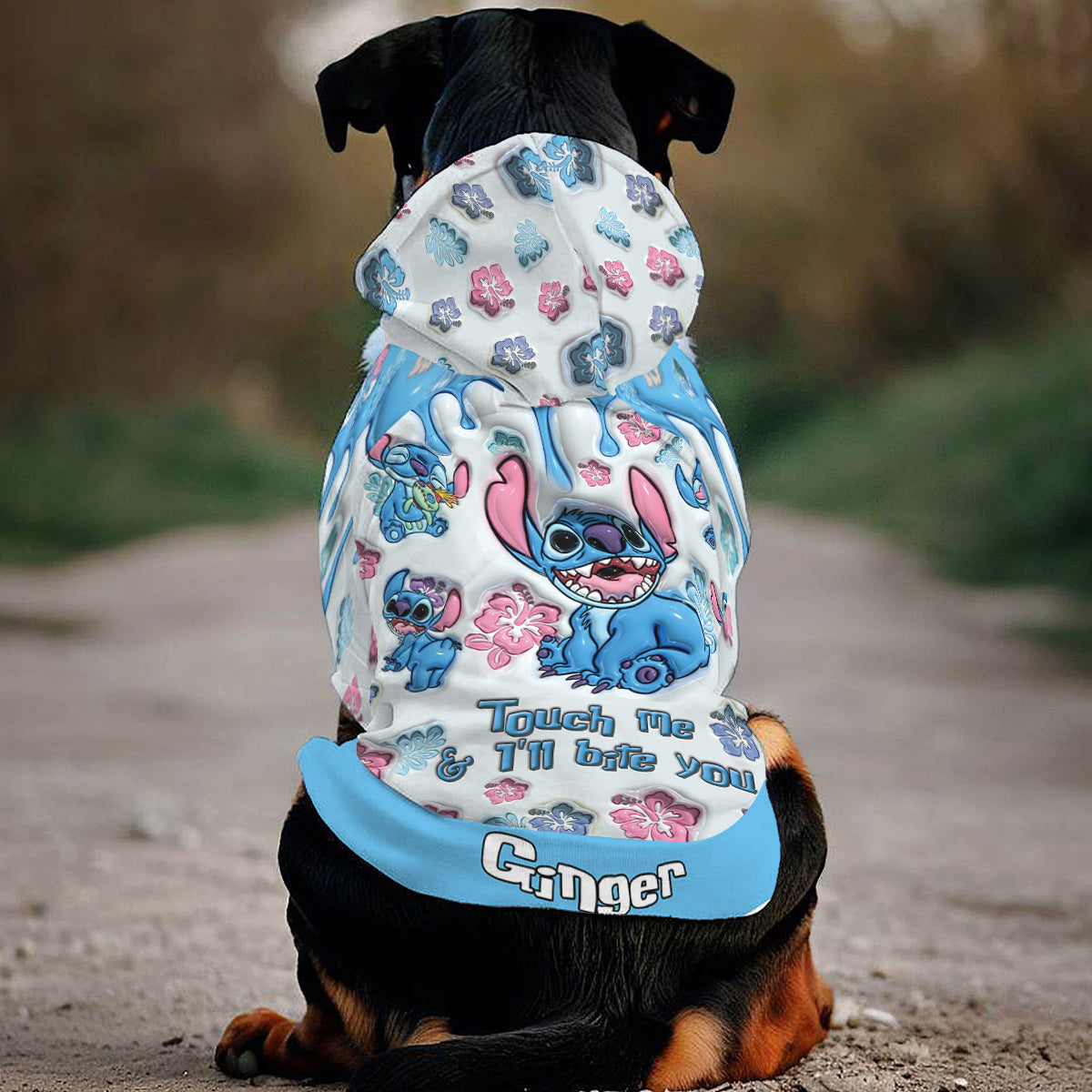 Personalized Ohana Pet Hoodie Custom Name for Dogs and Cats