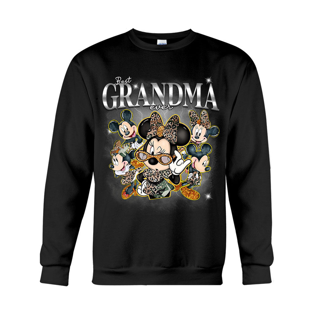 Personalized Best Grandma Mouse Ears T-shirt & Hoodie Gift