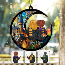 Load image into Gallery viewer, Personalized Always Sisters Suncatcher Ornament Gift for Besties
