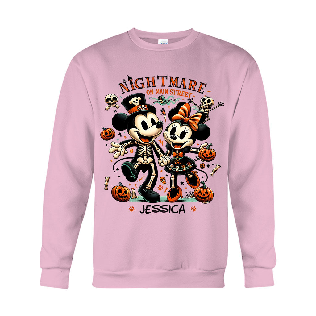 Personalized Nightmare On Main Street T-shirt & Hoodie for Halloween Gift