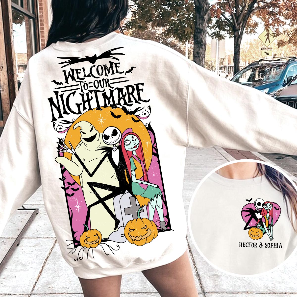 Personalized Nightmare All Over Shirt Custom Name Gift