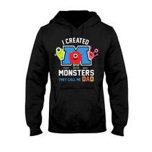 Load image into Gallery viewer, Personalized Father's Day T-shirt with Custom Names | Unique Dad Gift
