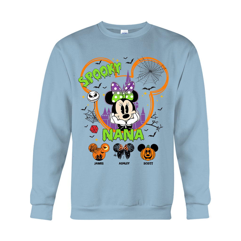 Personalized Spooky Nana T-shirt & Hoodie for Grandma