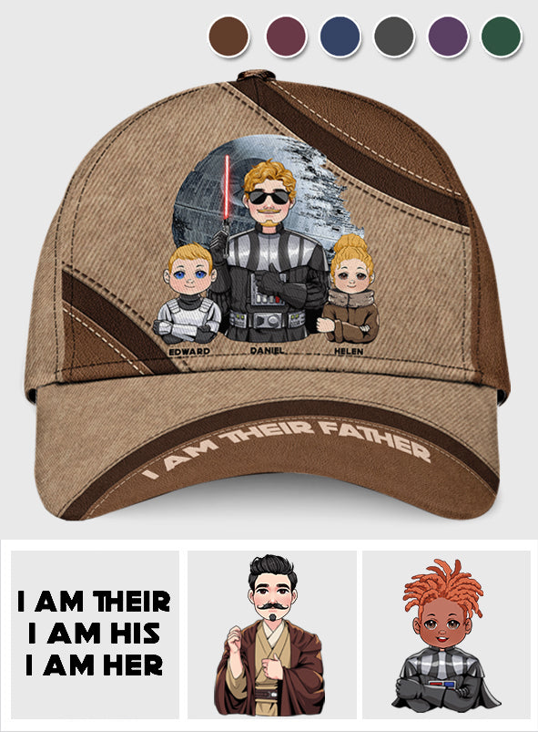 Personalized Classic Cap I Am Their Father Gift for Dad