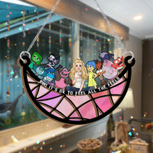 Load image into Gallery viewer, Personalized 2 Layered Suncatcher with Quotes for Home Decor
