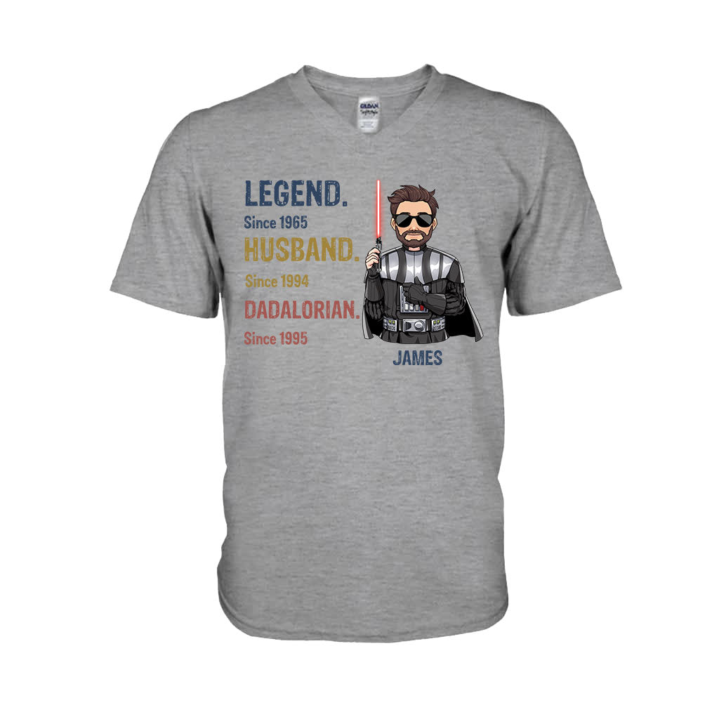 Personalized Star Wars T-shirt Hoodie Gift for Dad Legend Husband