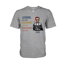 Load image into Gallery viewer, Personalized Star Wars T-shirt Hoodie Gift for Dad Legend Husband
