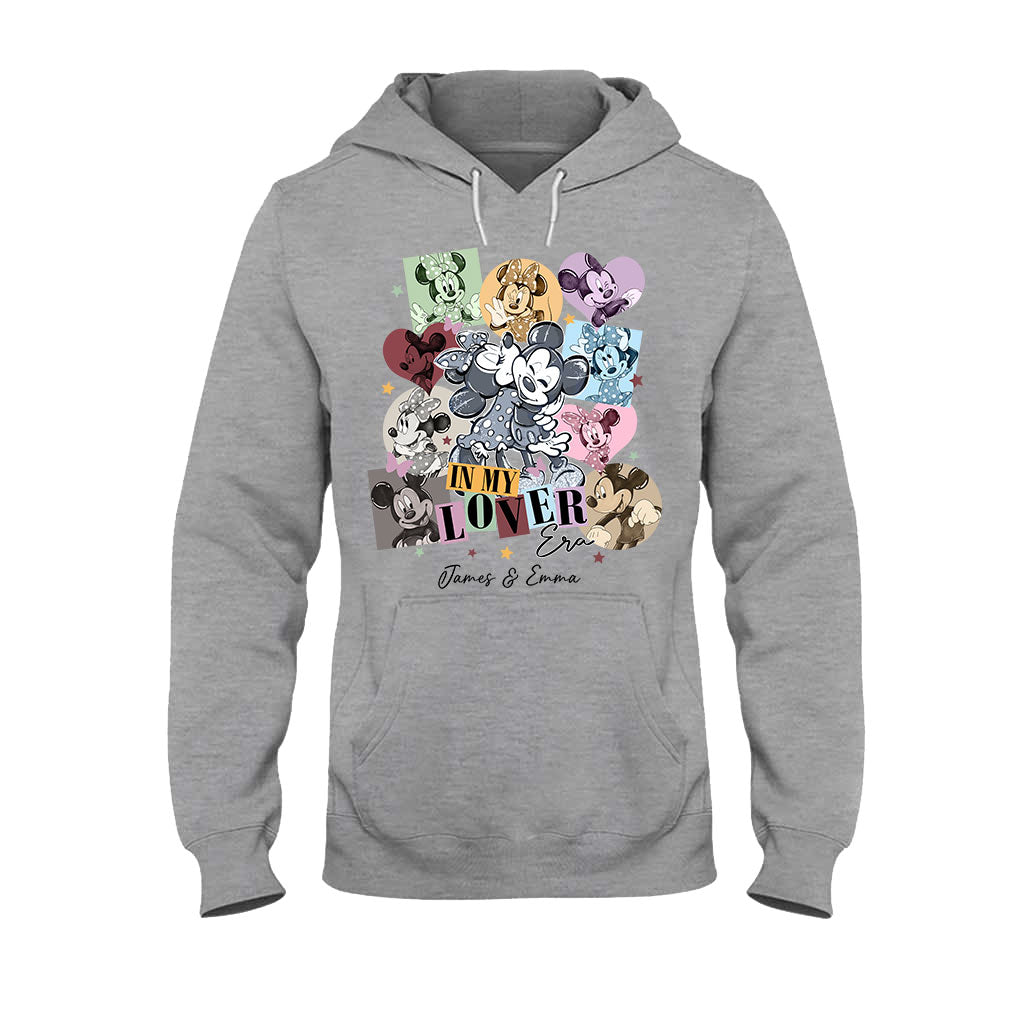 Personalized Couple T-Shirt and Hoodie In My Lover Era Gift for Engagement/Anniversary