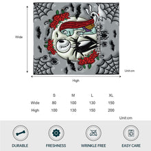 Load image into Gallery viewer, Personalized Nightmare Blanket Custom Name Gift for Couples
