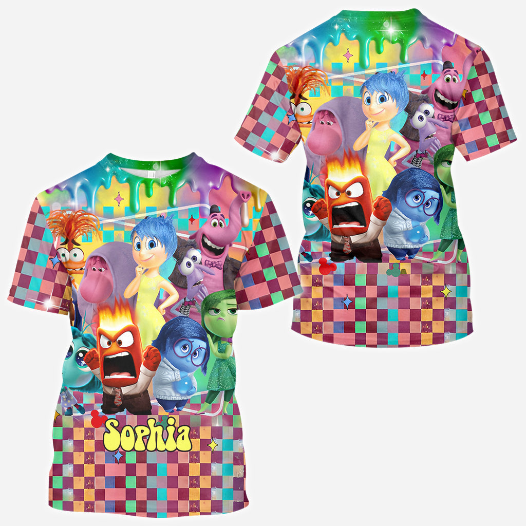 Personalized All Over Print Shirt Custom Name for Kids