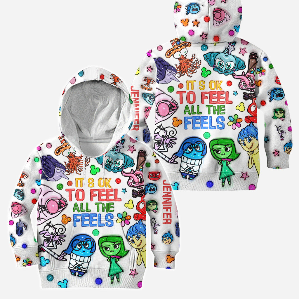 Personalized Hoodie & Leggings Set Custom Name Gift for Kids
