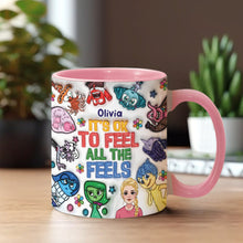 Load image into Gallery viewer, Personalized Cute Accent Mug Gift for Birthdays &amp; Graduations

