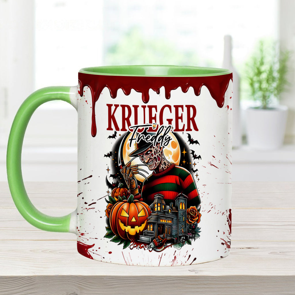 Personalized Horror Accent Mug Custom Name Gift for Fans