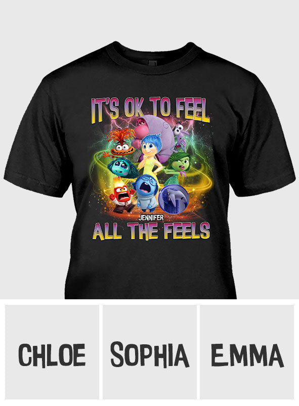 Personalized Emotional Characters T-Shirt & Hoodie Gift