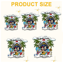 Load image into Gallery viewer, Personalized Family Cruise Magnet Custom Name Photo Keepsake
