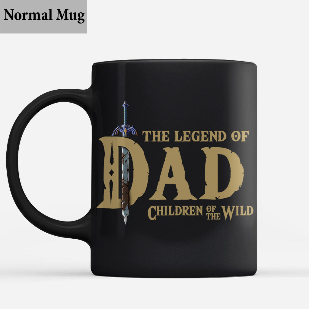 Personalized Legend of Dad Mug Custom Names Gift for Dad