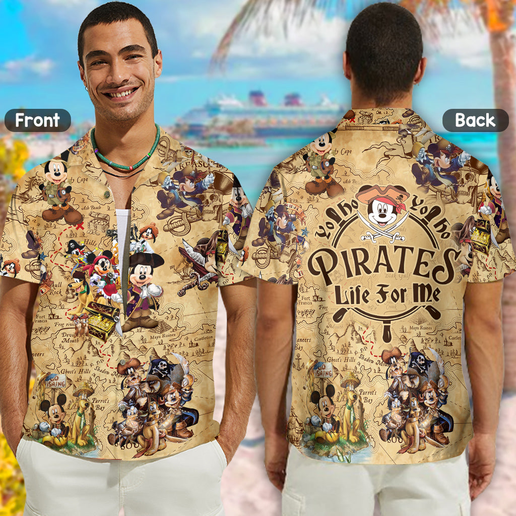 Personalized Pirates Life Hawaiian Shirt for Summer Fun