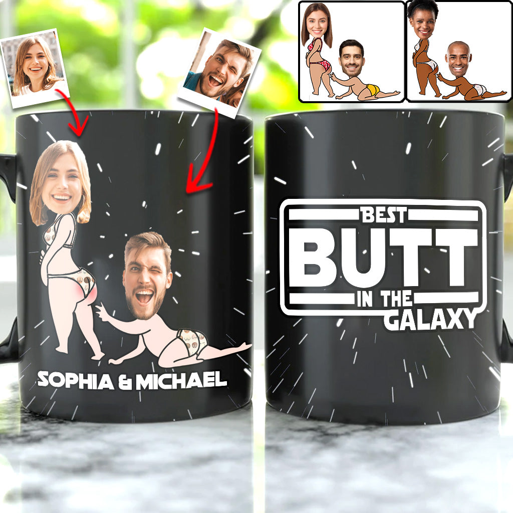 Personalized Best Butt In The Galaxy Mug Custom Name Gift
