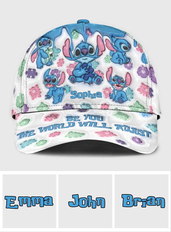 Personalized Autism Awareness Classic Cap Custom Name Gift