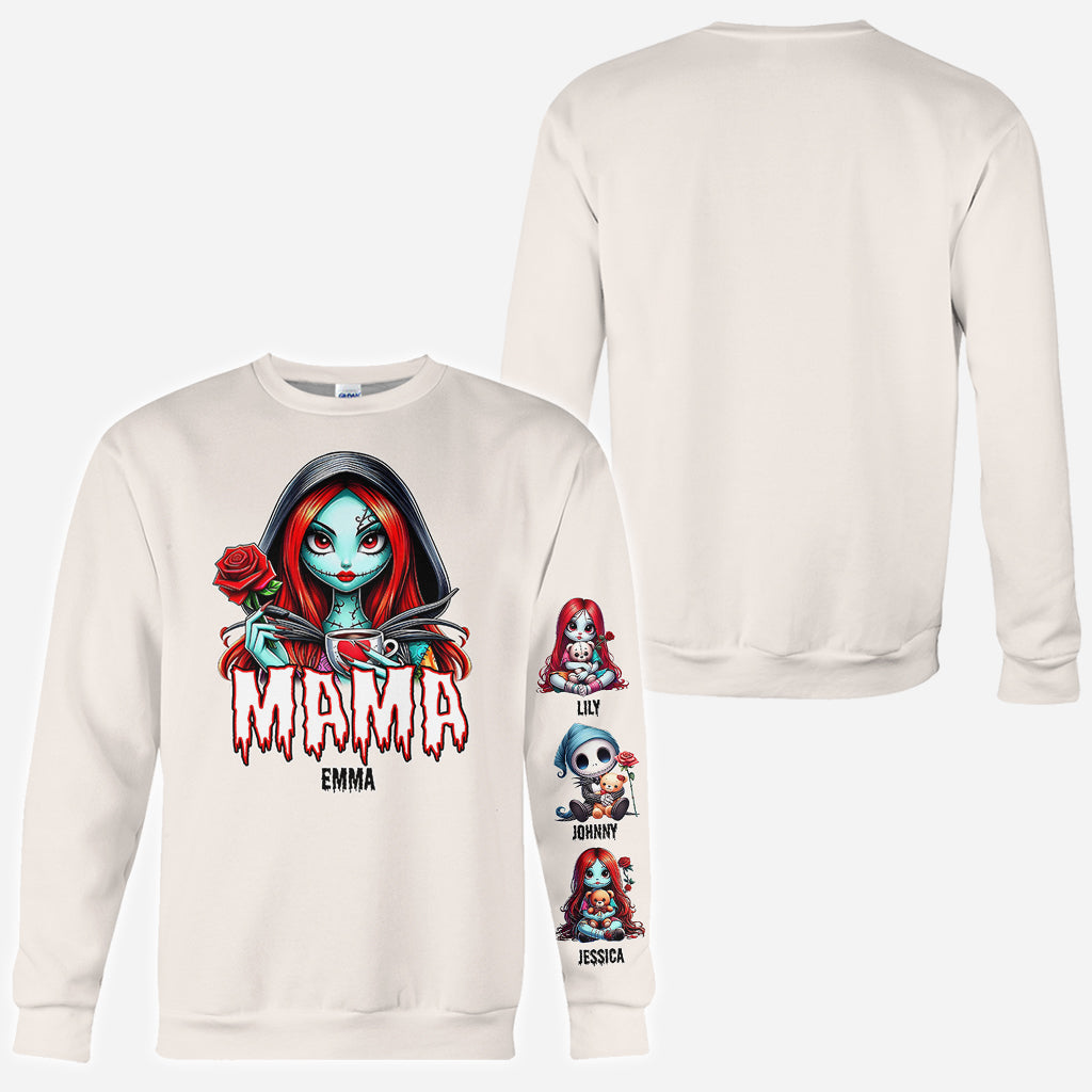 Personalized Nightmare Themed All-Over Shirt Gift for Mom