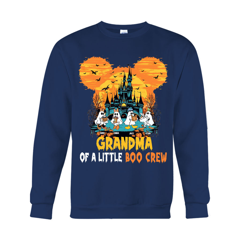 Personalized Halloween Mouse T-shirt and Hoodie for Grandma's Boo Crew