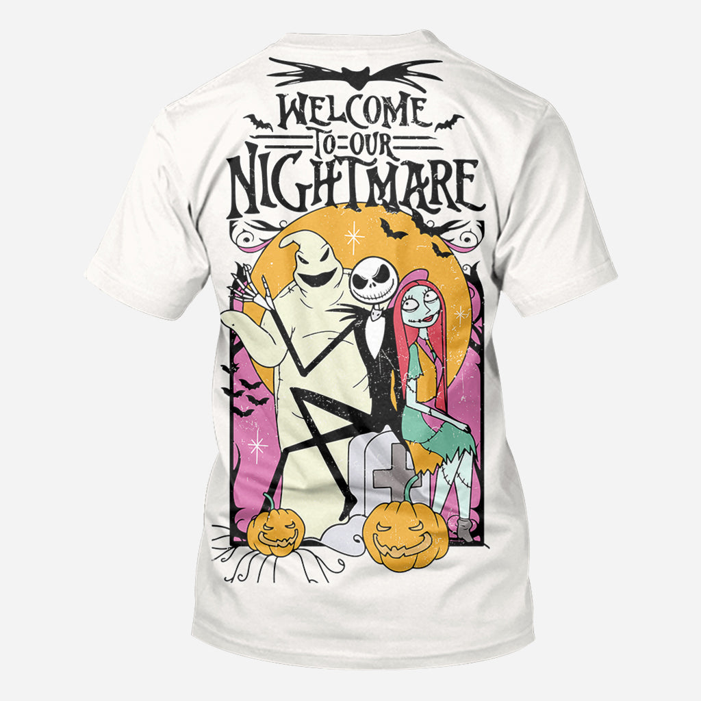 Personalized Nightmare All Over Shirt Custom Name Gift
