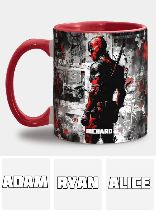 Personalized Psychopath Accent Mug Custom Name Gift Idea