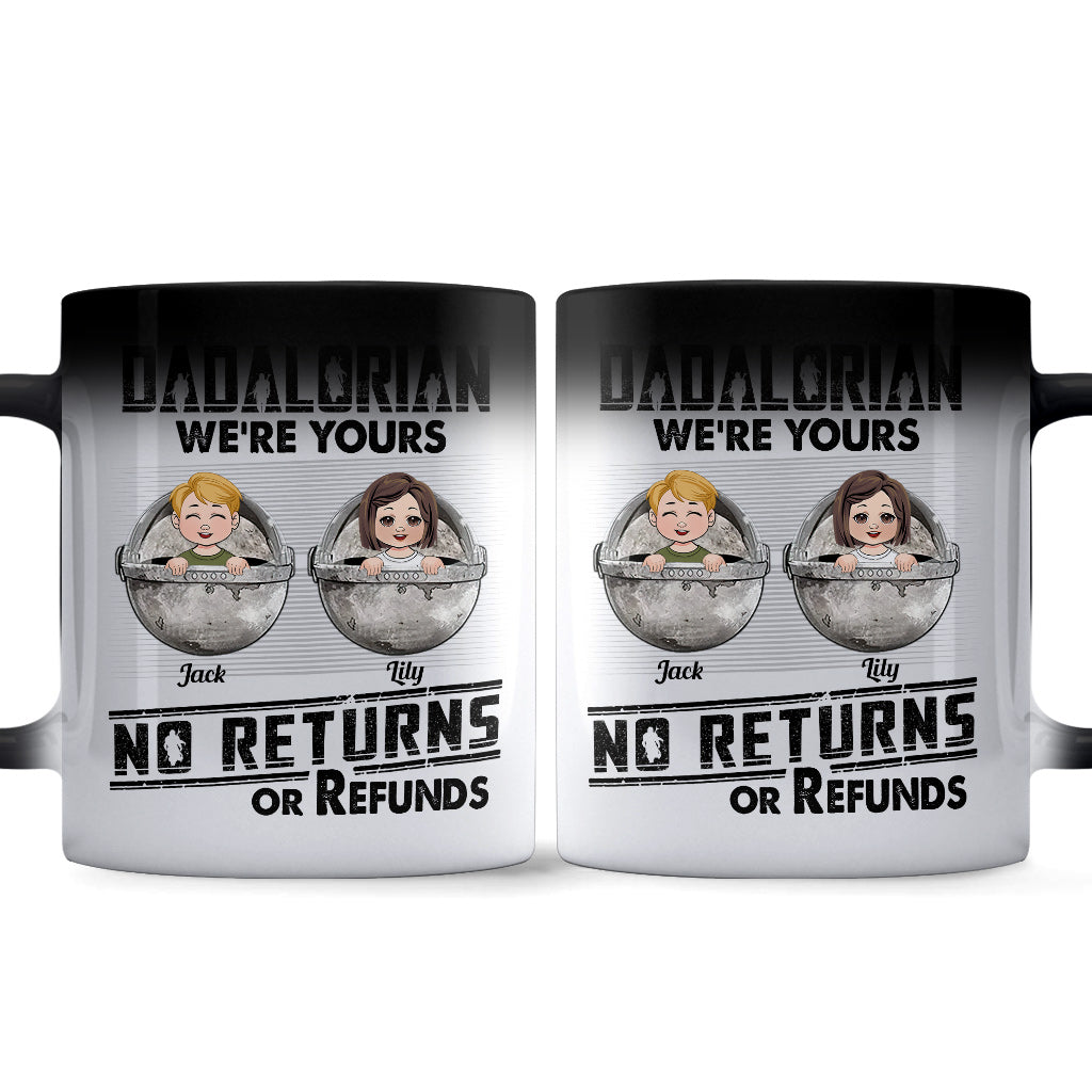 Personalized Dadalorian Mug Custom Family Design Gift