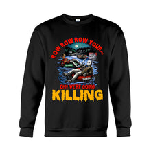Load image into Gallery viewer, Personalized Row Row Row Your Boat T-shirt and Hoodie Gift
