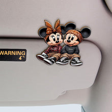 Load image into Gallery viewer, Personalized Mouse Shaped Car Visor Clip Custom Gift
